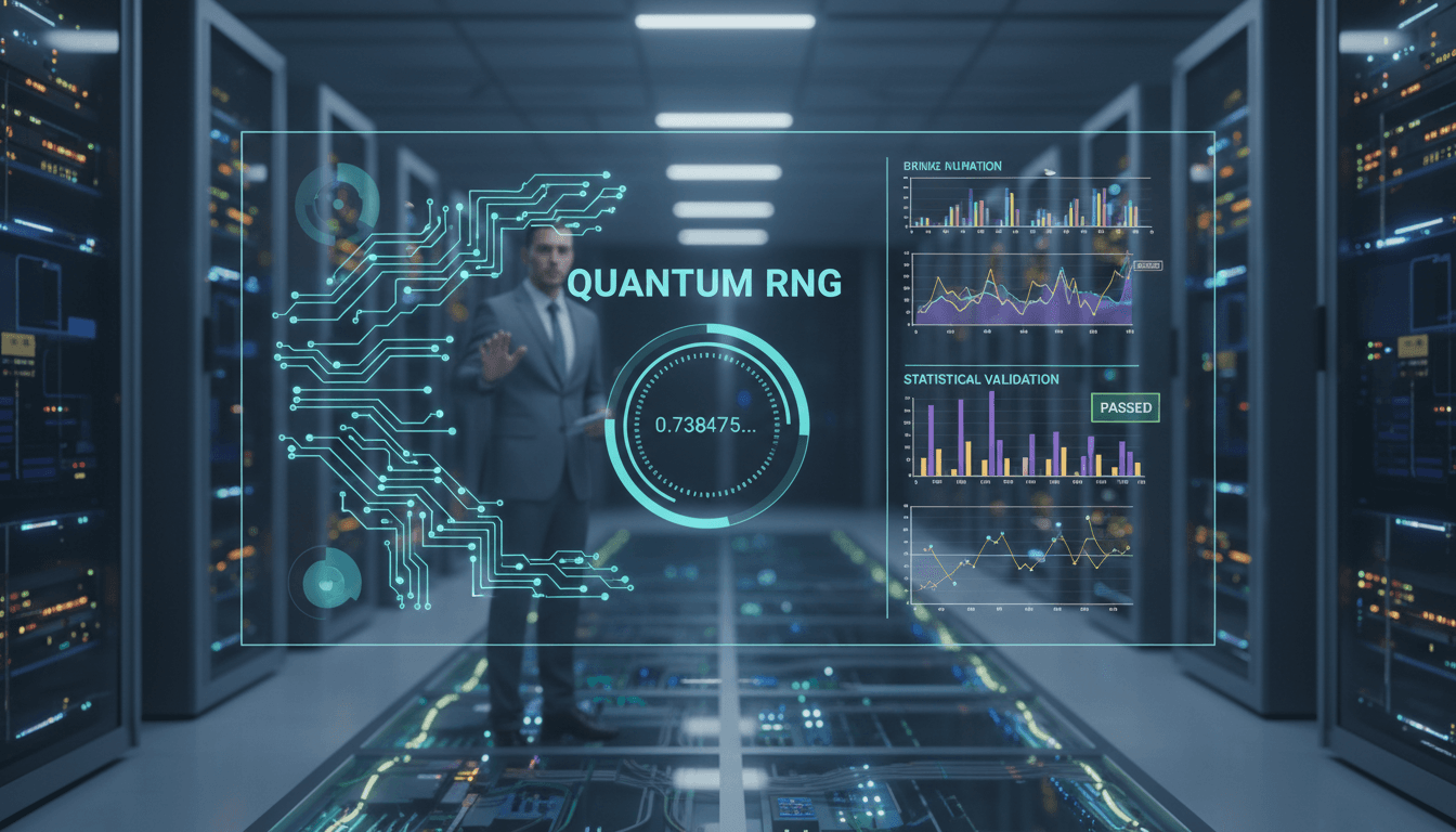 Quantum random number generation system